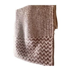 Plush Chevron and Zig Zag Infinity Scarf